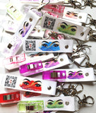 PROMO Wholesale BUNDLE w/ 24 Mini Swaggy Grabber Keychains, 25 Swaggy Tags, & 10 Pom Poms. Choose Custom or Stock Colors (save $170!)