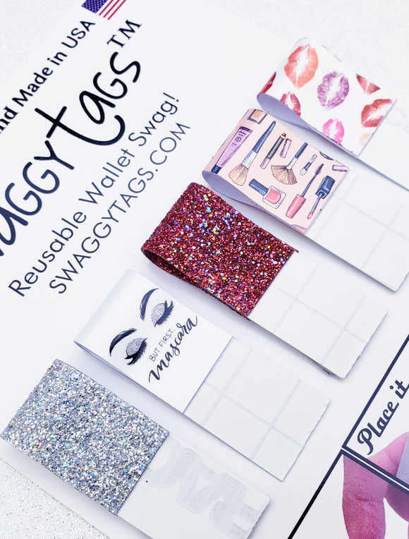 holographic glitter business cards Shimmer Glitter Sparkle Business Card | Assorted color Foil Stamping