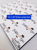 SwaggyMat Premium Logo Nail, Craft Mat, Mani Mat, Logo Backboard Backdrop Background FREE LOGO CREATION if needed!
