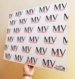 SwaggyMat Premium Logo Nail, Craft Mat, Mani Mat, Logo Backboard Backdrop Background FREE LOGO CREATION if needed!