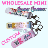 $4.99ea MINI WHOLESALE CUSTOM Original Swaggy Card Grabber Keychains. FREE logo if needed.