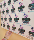 SwaggyMat Premium Logo Nail, Craft Mat, Mani Mat, Logo Backboard Backdrop Background FREE LOGO CREATION if needed!